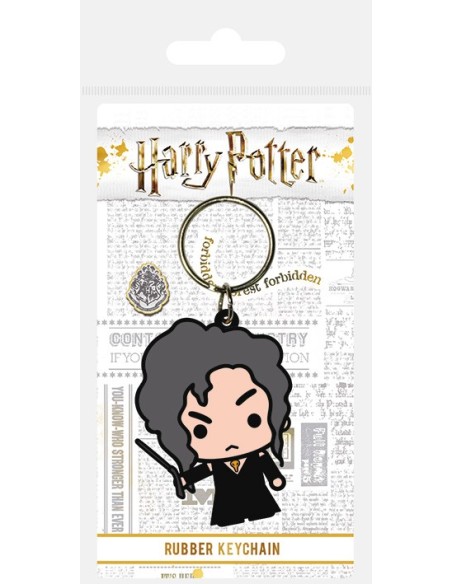Llavero goma harry potter bellatrix chibi MERK38836C kiwiku.com