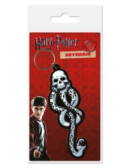 Llavero goma harry potter dark mark MESH384559 kiwiku.com