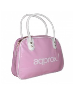 Maletin de portatil 10.2" approx diseño bolso retro color rosa appnbr01p