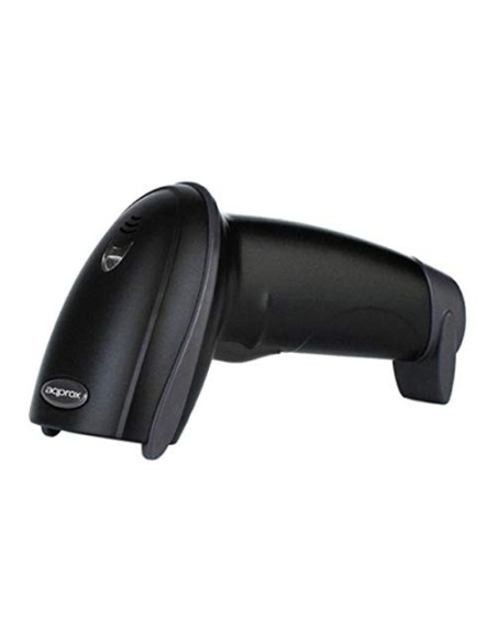Lector codigo barras laser appls01+ usb black approx APPLS01+ kiwiku.com