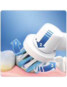 Braun oral-b vitality 100 cross action azul cepillo de dientes elÉctrico con tecnologÍa 2d 2