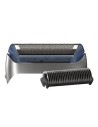 Braun 20S - Recambio para afeitadora eléctrica hombre Cruzer, láminas de recambio con portacuchillas, color plata