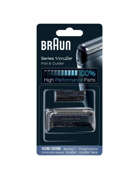 Braun 10B - Recambio para afeitadora eléctrica hombre Series 1/FreeControl/CruZer 072614