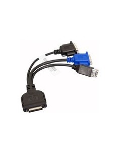 HP 676277-B21 adaptador de cable - Adaptador para cable USB Serial VGA 676277-B21 2