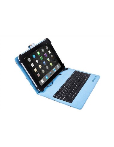 Funda Universal Estampada PIXEL GAMER (9 - 10,1") + teclado MicroUSB 19345