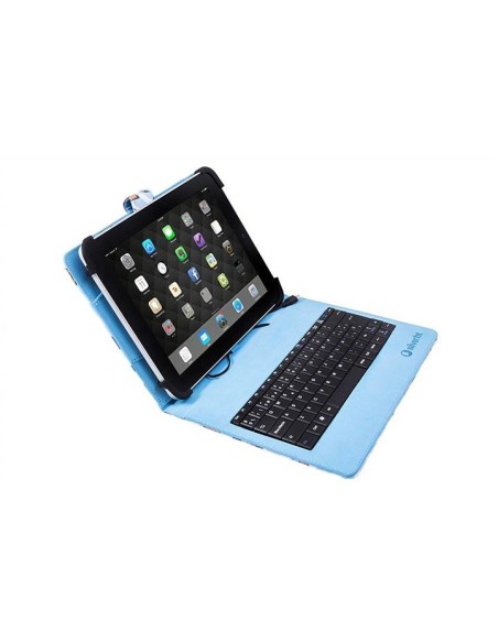 Funda Universal Estampada PIXEL GAMER (9 - 10,1") + teclado MicroUSB 19345