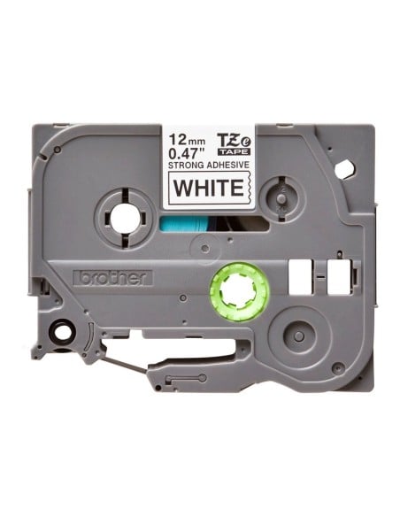 Compra Cinta Rotuladora Brother TZeS231 12mm Blanca-Negra en Kiwiku
