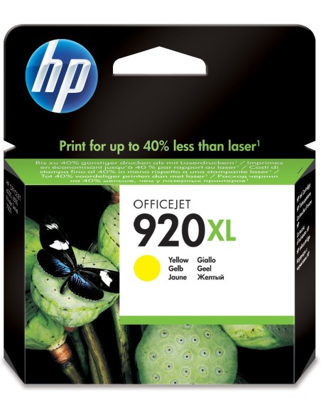 Cartucho Inyeccion Tinta Amarillo 920Xl (700 páginas) HP 920XL CD974AE#301  CD974AE#301 kiwiku.com