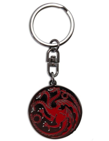 Llavero juego de tronos targaryen MEABYKEY011 kiwiku.com