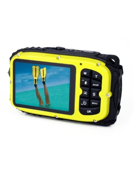 CAMARA EASYPIX  W510-Y AMARILLO 12MP-INTERPOLADO/2.7¨/ RESISTE
