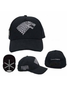 Gorra juego de tronos stark MECE4106 kiwiku.com