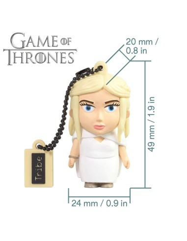 Tribe Game of Thrones (Juego de Tronos) Daenerys - Memoria USB 2.0 de 16 GB  17597 kiwiku.com