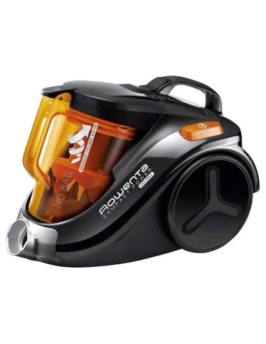 Aspirador sin bolsa rowenta compact power cyclonic - 750w - filtro de alta eficiencia