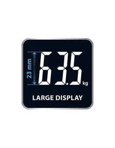 BÁscula de baÑo rowenta bs1060v0 premiss - capacidad 150kg - graduacion 100g - vidrio templado 2