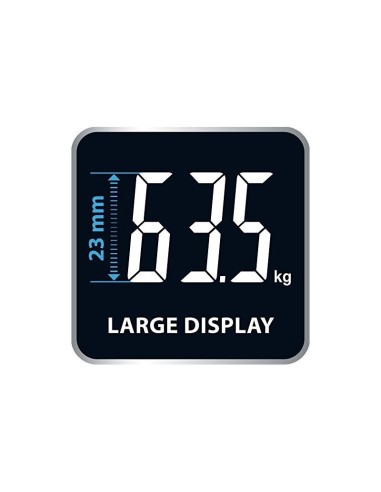 BÁscula de baÑo rowenta bs1060v0 premiss - capacidad 150kg - graduacion 100g - vidrio templado