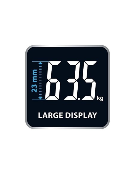 BÁscula de baÑo rowenta bs1060v0 premiss - capacidad 150kg - graduacion 100g - vidrio templado