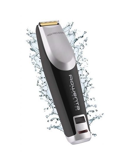 Rowenta tn3400 expertise gris cortapelos de barba con recubrimiento de titanio