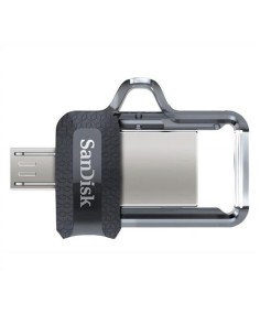 Memoria Flash USB SanDisk Ultra Dual m3.0 de 256 GB con USB 3.0 SDDD3-256G-G46