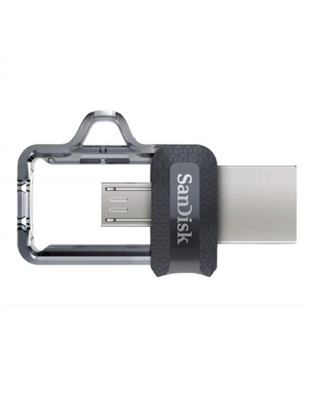 Memoria Flash USB SanDisk Ultra Dual m3.0 de 256 GB con USB 3.0 SDDD3-256G-G46