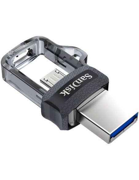 Memoria Flash USB SanDisk Ultra Dual m3.0 de 256 GB con USB 3.0 SDDD3-256G-G46