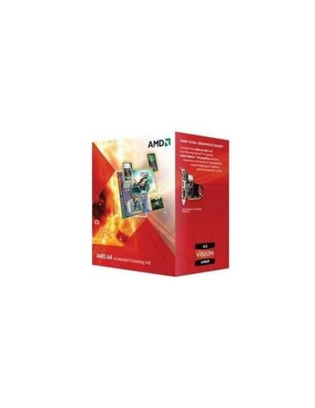 AMD A series 4-3400 - Procesador (AMD A4, 2.7 GHz, FM1 uPGA, 65 W)