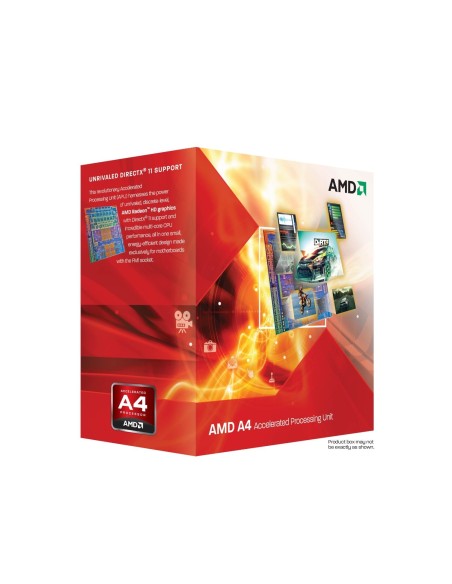 AMD A4 X2 3300 Microprocesador, 2.5 GHz, cache L2 1 Mb