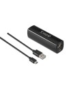 Batería Externa 2600mah 1xUSB 5V/1A Negro - Tooq - TQPB-1026-B
