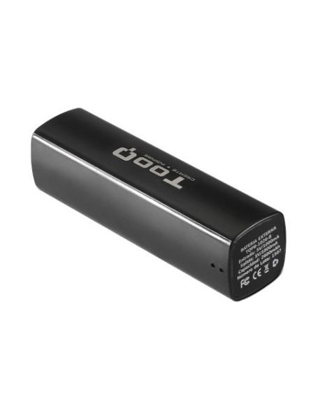 Batería Externa 2600mah 1xUSB 5V/1A Negro - Tooq - TQPB-1026-B  kiwiku.com