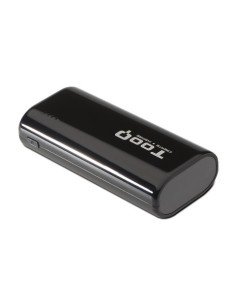 Batería Externa 5200mah Luz LED 1xUSB 5V/1A Negro - Tooq - TQPB-1052-B kiwiku.com 2
