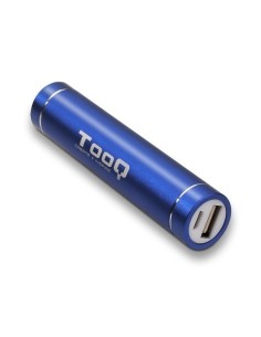 Bateria Externa 2600mah 1xUSB 5V/1A Azul - Tooq - TQPB-1A26-BL kiwiku.com 2