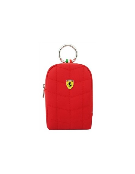 Kiwiku.com: Ferrari FEFF005 - Funda para cámara, tamaño M, rojo - Electrónica