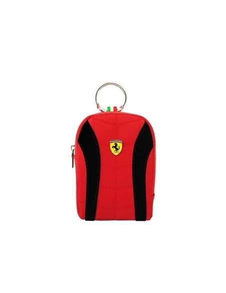 funda camara ferrari v2 negra  roja tamaño s