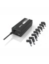 Cargador automático Universal multi tensión para portátil -  65W con 1xUSB y 8 conectores - Tooq - TQLC-65BS02AT