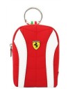 Funda camara ferrari v2 blanca roja tamaño s