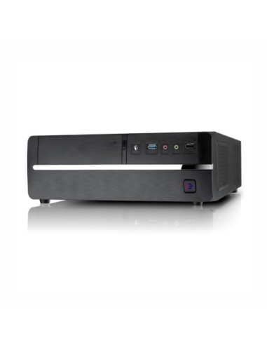 Caja slim M-ATX/mini ITX 500W USB3.0 con sistema pasacables - Tooq TQC-3005U3 kiwiku.com