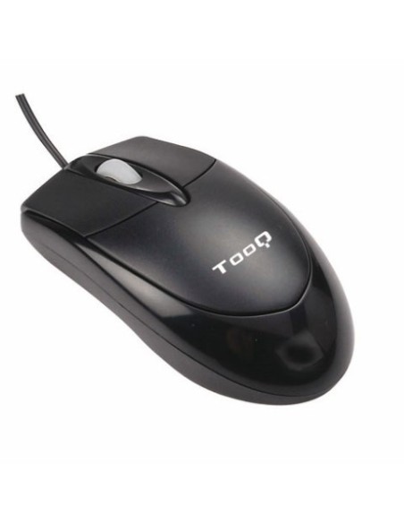 Ratón óptico USB - Color negro - Tooq TQM-806U kiwiku.com