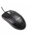Ratón óptico USB - Color negro - Tooq - TQM-806U