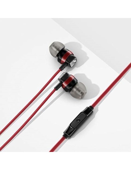 AURICULARES MICRO SENNHEISER CX 300S ROJO 508595 kiwiku.com