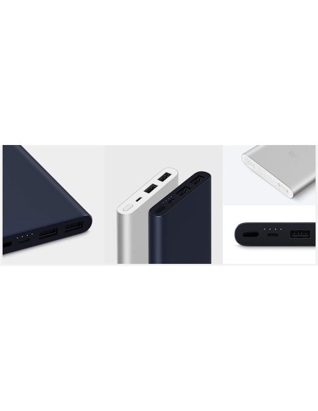 Powerbank 2S Xiaomi 10000 Negro Bateria externa universal VXN4230GL kiwiku.com