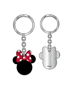 Llavero de metal - Minnie - Color negro - Cerdá 2600000246 kiwiku.com