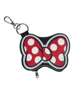 Llavero Monedero - Forma lazo - Minnie - Cerdá 2600000274 kiwiku.com