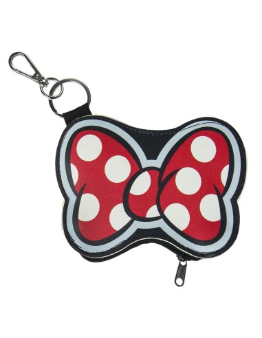 Llavero Monedero - Forma lazo - Minnie - Cerdá 2600000274 kiwiku.com