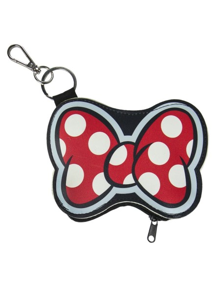 Llavero Monedero - Forma lazo - Minnie - Cerdá 2600000274 kiwiku.com