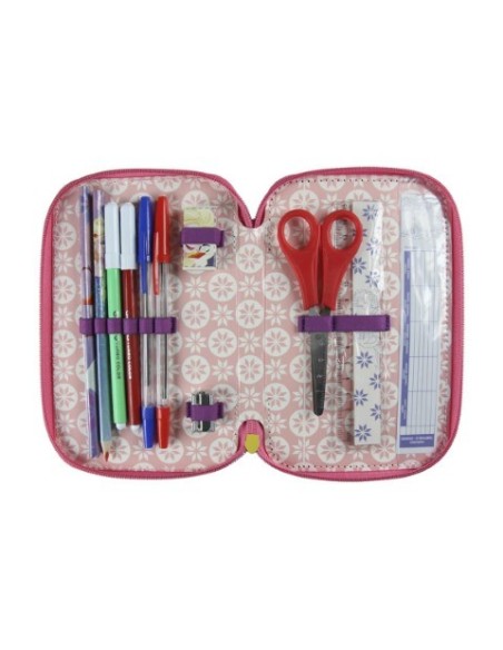 Plumier triple giotto premium - Frozen - Cerdá  2700000226 kiwiku.com