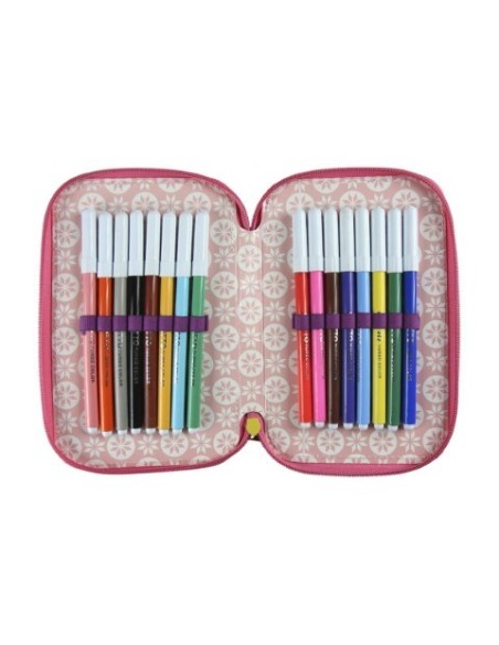Plumier triple giotto premium - Frozen - Cerdá  2700000226 kiwiku.com