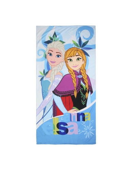 Toalla polyester - Anna y Elsa - Frozen - Cerdá 2200002178 kiwiku.com