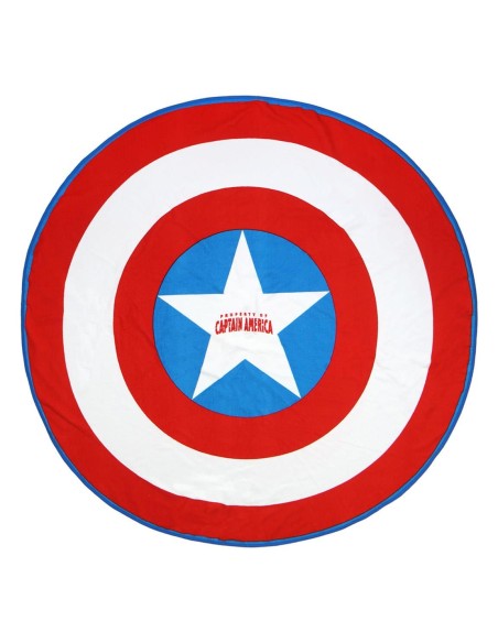 Toalla redonda - Avengers - Capitán América - Cerdá 2200003996 kiwiku.com