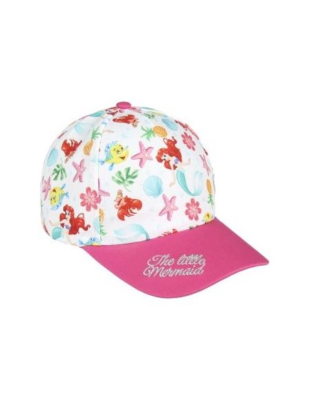 Gorra Premium - Ariel - La sirenita - Color rosa - Cerdá 2200003908 kiwiku.com
