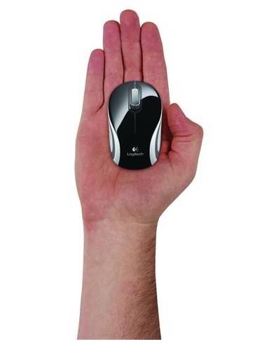 Comprar Logitech M187 - Ratón RF inalámbrico con 1000 DPI Óptico Color negro 910-002736