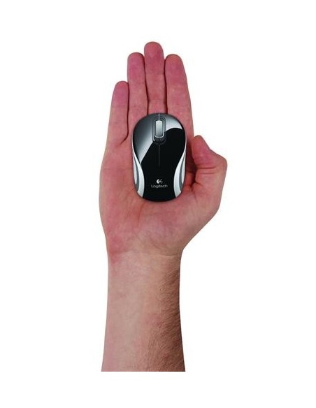 Comprar Logitech M187 - Ratón RF inalámbrico con 1000 DPI Óptico Color negro 910-002736